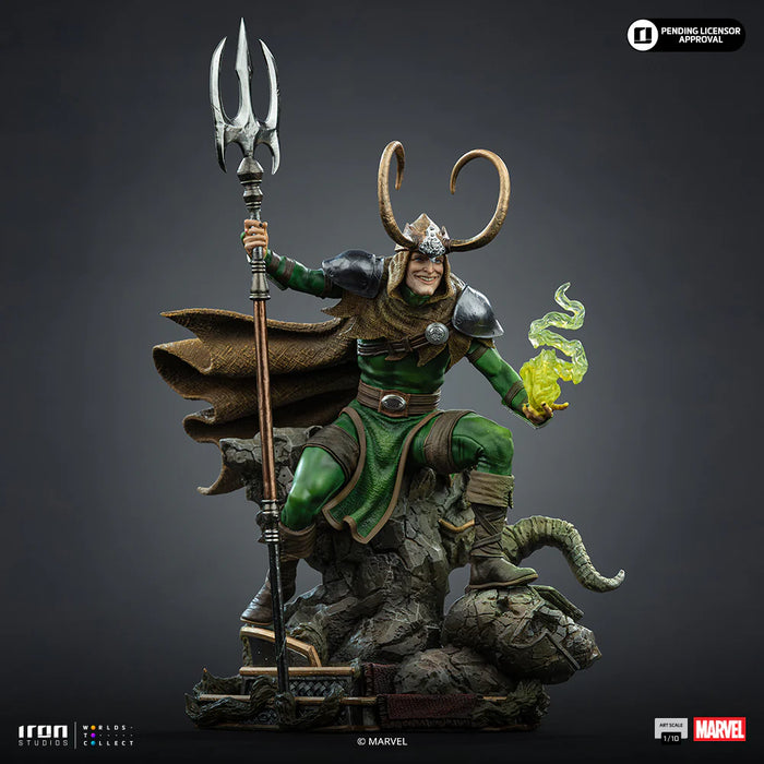 Iron Studios: Marvel Comics - Loki Laufeyson Escala de Arte 1/10