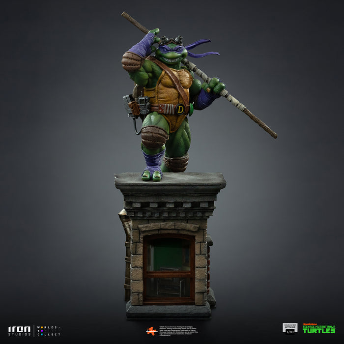 Iron Studios: TMNT Tortugas Ninja - Donatello Unleashed Escala de Arte 1/10
