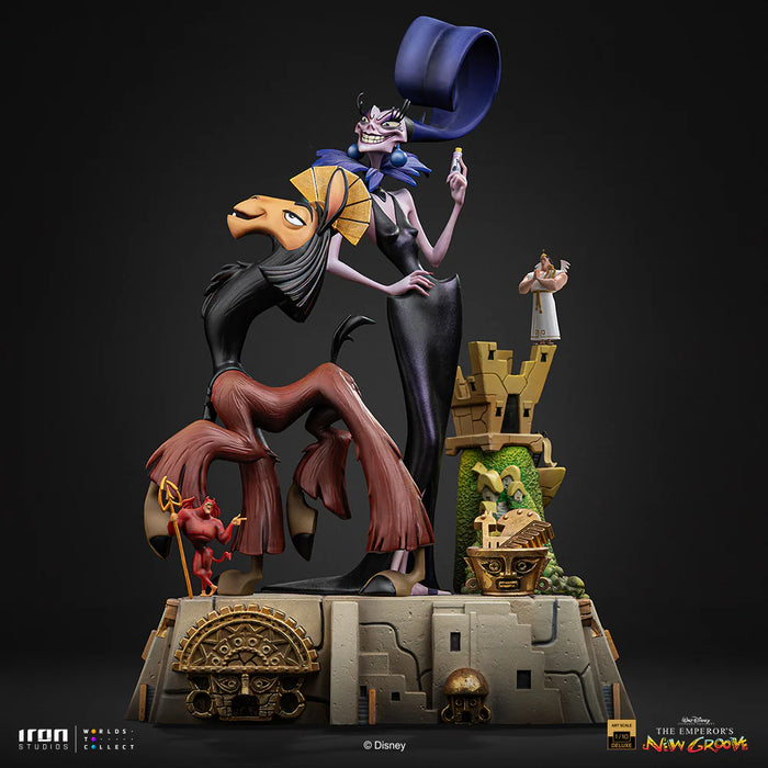 IRON Studios: Las Locuras Del Emperador - Kuzko and Yzma - Escala de Arte 1/10