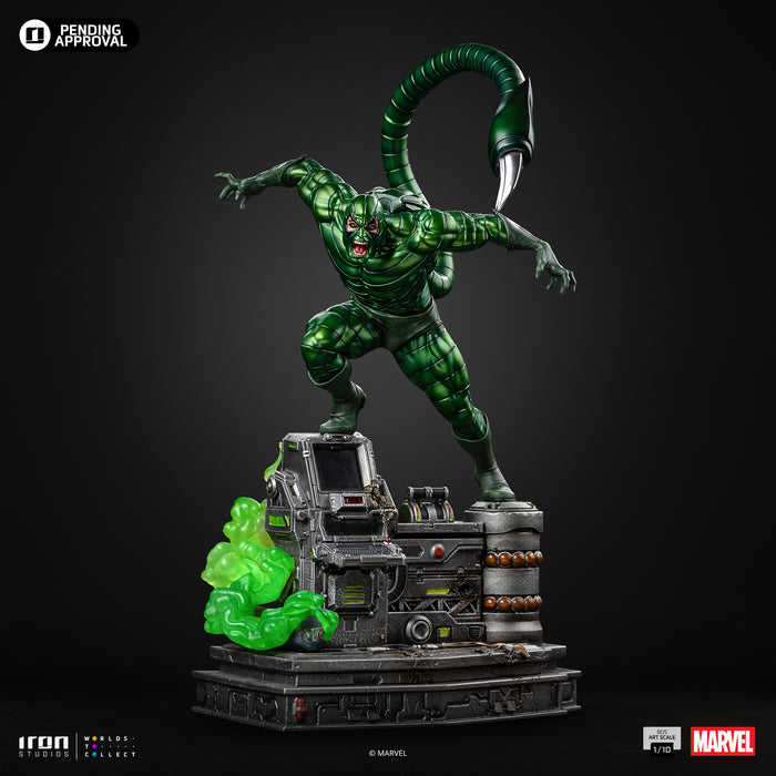 IRON Studios: Marvel Spider-Man vs Villains - Scorpion Diorama BDS Escala de Arte 1/10