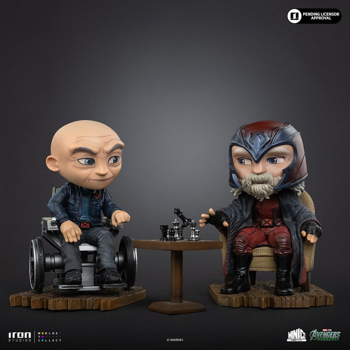 Iron Studios MiniCo: Avengers Doomsday - Xavier y Magneto 2 Pack