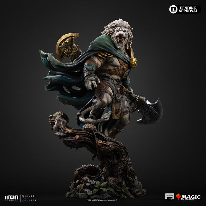 IRON Studios: Magic The Gathering - Ajani Goldmane Escala de Arte 1/10