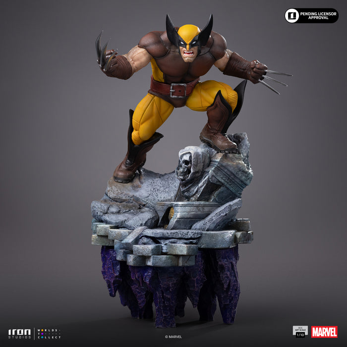 Iron Studios Infinity Gauntlet Diorama: Marvel - Wolverine BDS Escala de Arte 1/10