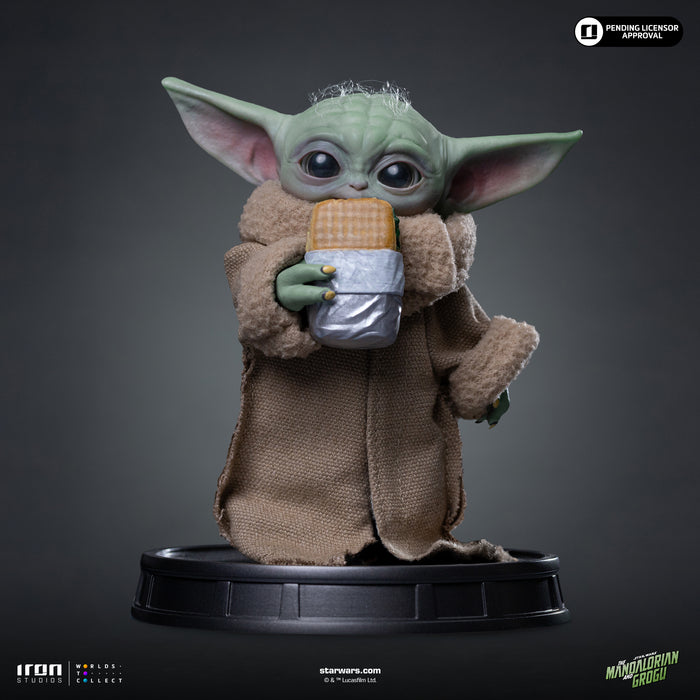 Iron Studios Grogu Collection: Star Wars The Mandalorian y Grogu Movie - Grogu Food Cart Snack