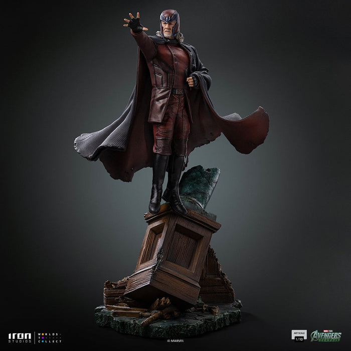 Iron Studios: Avengers Doomsday - Magneto Escala de Arte 1/10