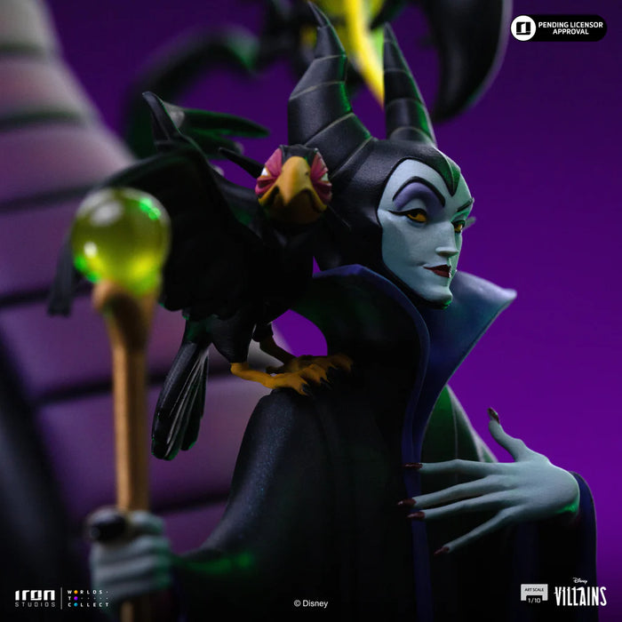 Iron Studios: Disney Villanos - Malefica Escala de Arte 1/10