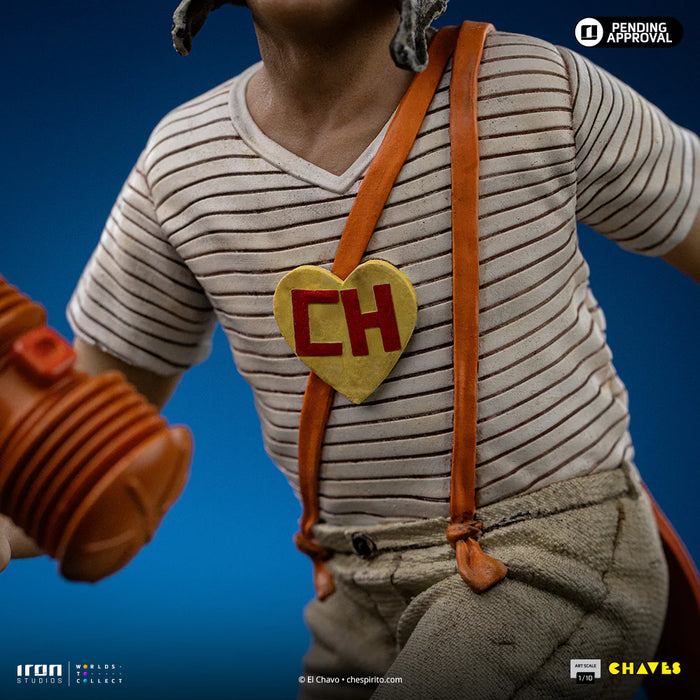 IRON Studios: El Chavo Del Ocho  - Chavo Vestido de Chapulin Escala de Arte 1/10
