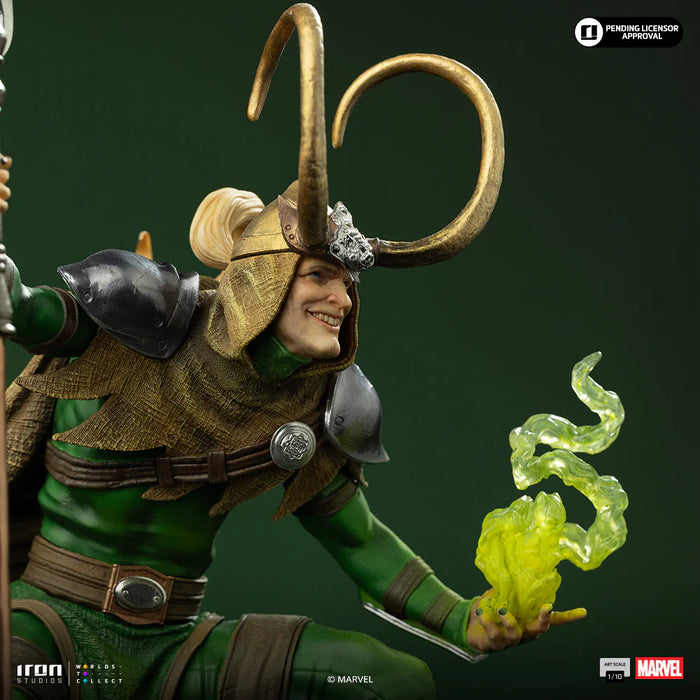 Iron Studios: Marvel Comics - Loki Laufeyson Escala de Arte 1/10