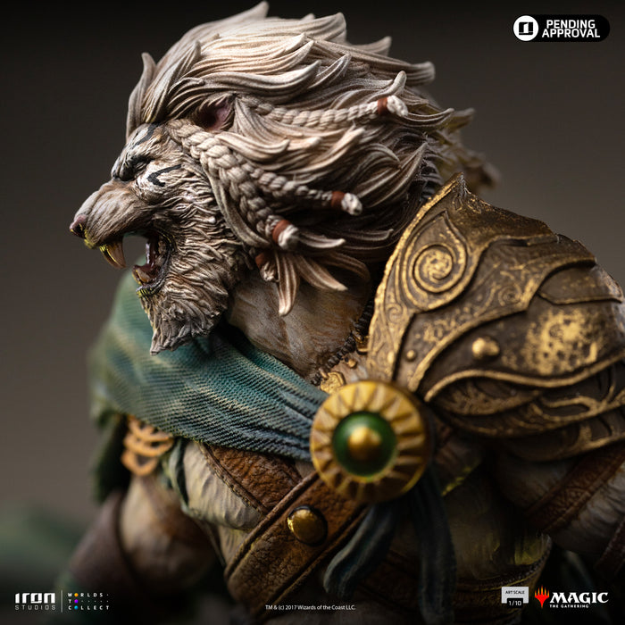 IRON Studios: Magic The Gathering - Ajani Goldmane Escala de Arte 1/10