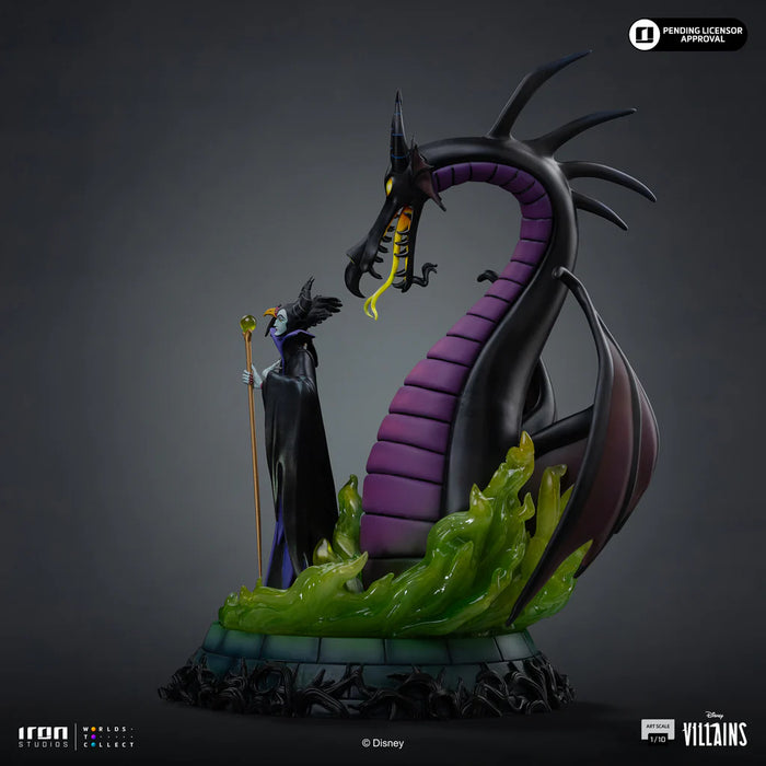 Iron Studios: Disney Villanos - Malefica Escala de Arte 1/10
