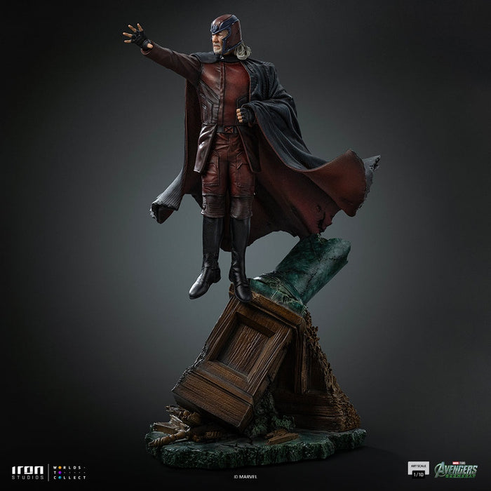 Iron Studios: Avengers Doomsday - Magneto Escala de Arte 1/10