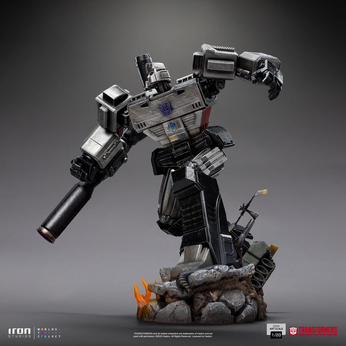 IRON Studios: Transformers - Megatron Demi Escala De Arte 1/20
