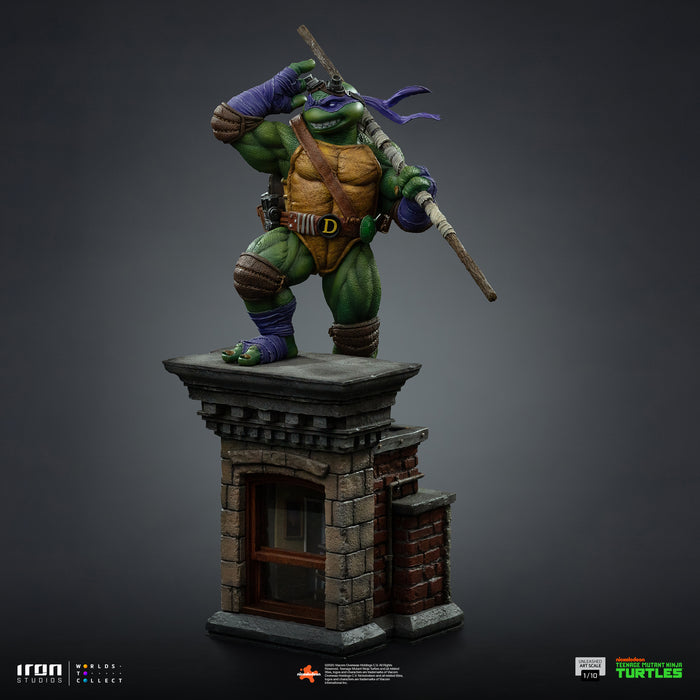 Iron Studios: TMNT Tortugas Ninja - Donatello Unleashed Escala de Arte 1/10