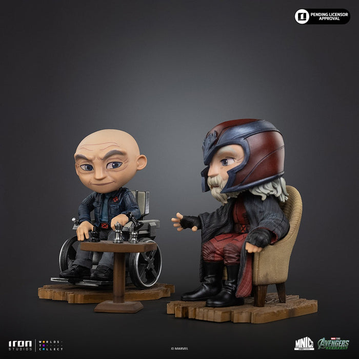 Iron Studios MiniCo: Avengers Doomsday - Xavier y Magneto 2 Pack