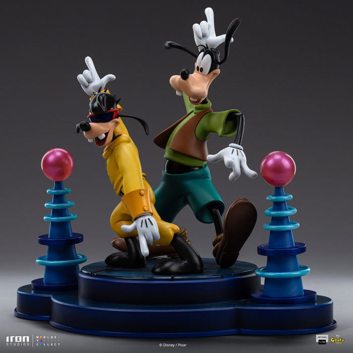 IRON Studios: Disney Goofy La Pelicula - Goofy y Max Escala de Arte 1/10