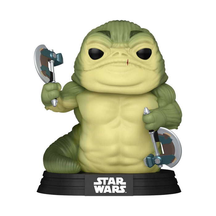 Funko Pop Star Wars: The Mandalorian y Grogu - Rotta the Hutt