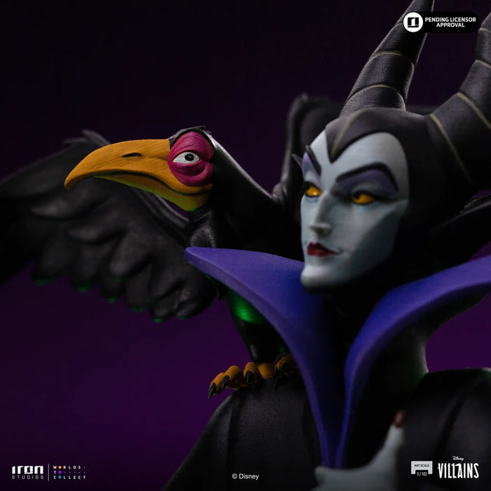 Iron Studios: Disney Villanos - Malefica Escala de Arte 1/10