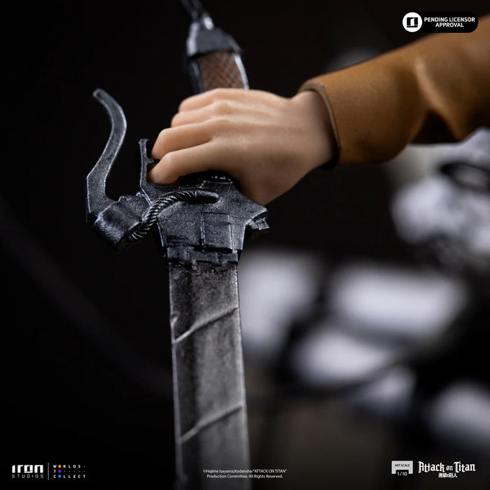 Iron Studios: Attack On Titan - Eren Yeager Escala de Arte 1/10