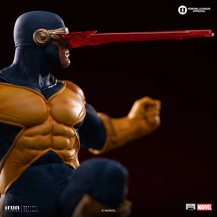 Iron Studios: Marvel X Men - Cyclops Guantelete del Infinito Diorama BDS Escala de Arte 1/10