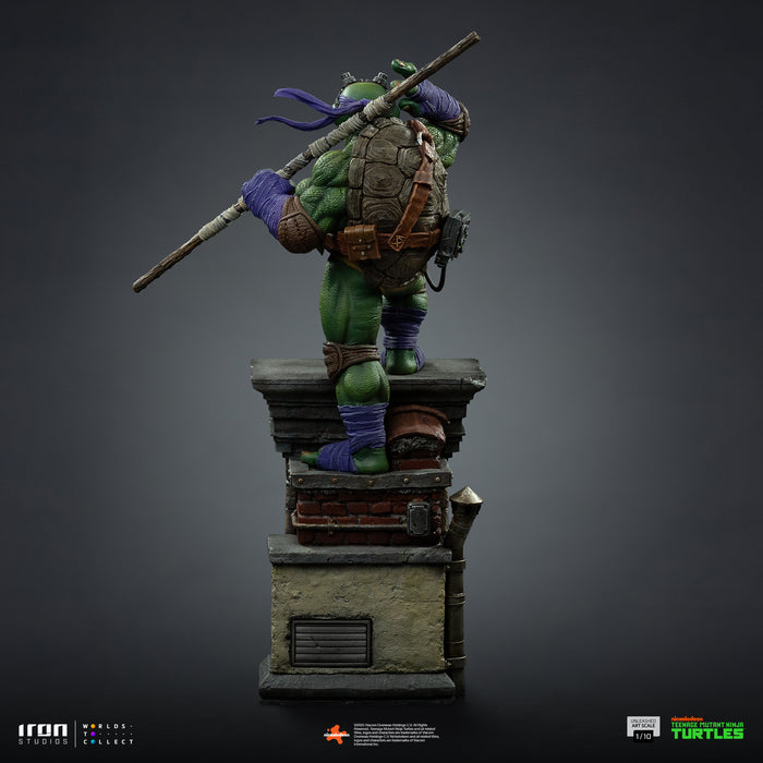 Iron Studios: TMNT Tortugas Ninja - Donatello Unleashed Escala de Arte 1/10