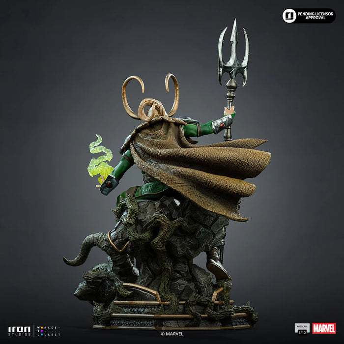 Iron Studios: Marvel Comics - Loki Laufeyson Escala de Arte 1/10