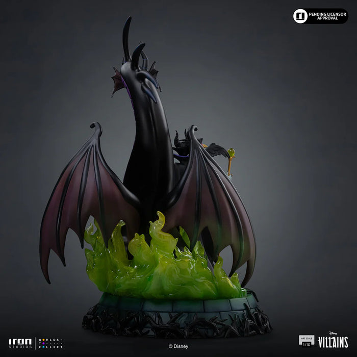 Iron Studios: Disney Villanos - Malefica Escala de Arte 1/10