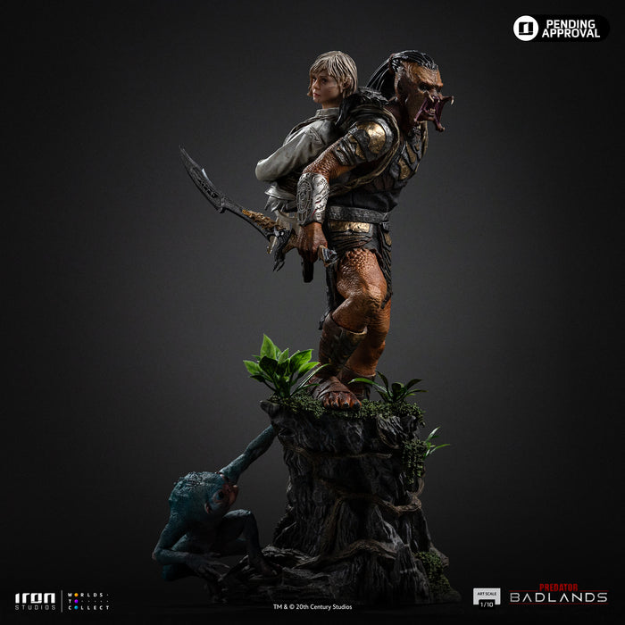 IRON Studios: Predator Blands - Predator Dek y Thia Escala de Arte 1/10