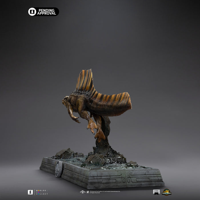 IRON Studios Icons: Jurassic World Rebirth - Spinosaurus Escala De Arte 1/10