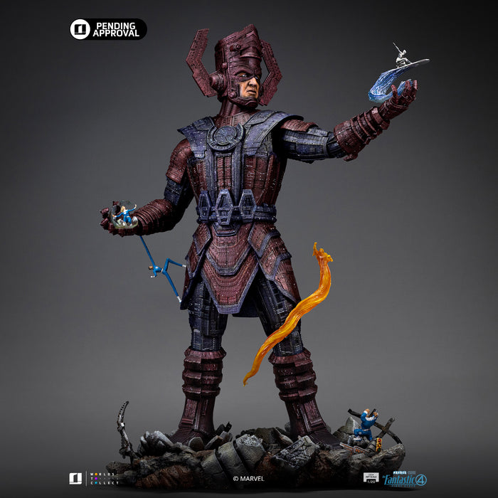 IRON Studios: Marvel Los 4 Fantasticos - Galactus Diorama Deluxe Demi Escala De Arte 1/20