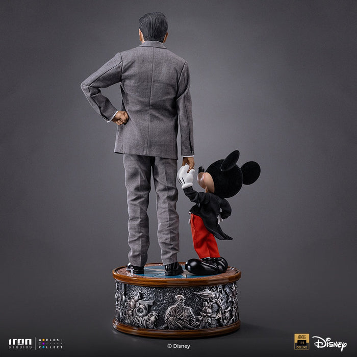 Iron Studios: Clasicos de Disney - Walt Disney y Mickey Mouse Legacy Replica 1/4