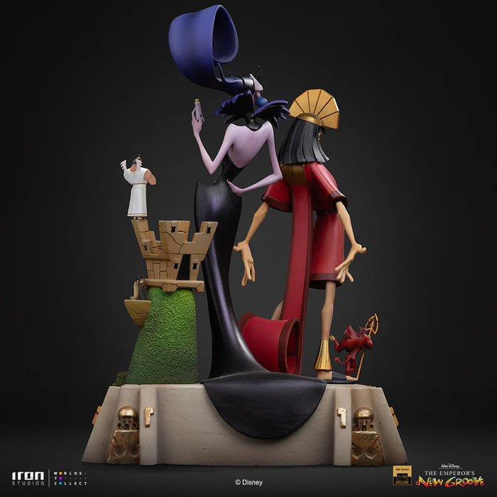 IRON Studios: Las Locuras Del Emperador - Kuzko and Yzma - Escala de Arte 1/10