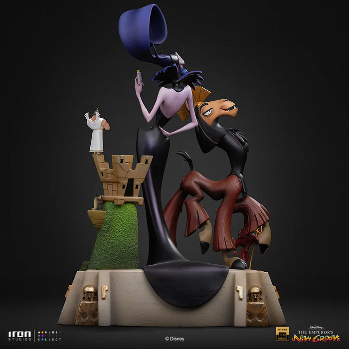 IRON Studios: Las Locuras Del Emperador - Kuzko and Yzma - Escala de Arte 1/10