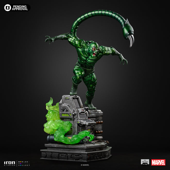 IRON Studios: Marvel Spider-Man vs Villains - Scorpion Diorama BDS Escala de Arte 1/10