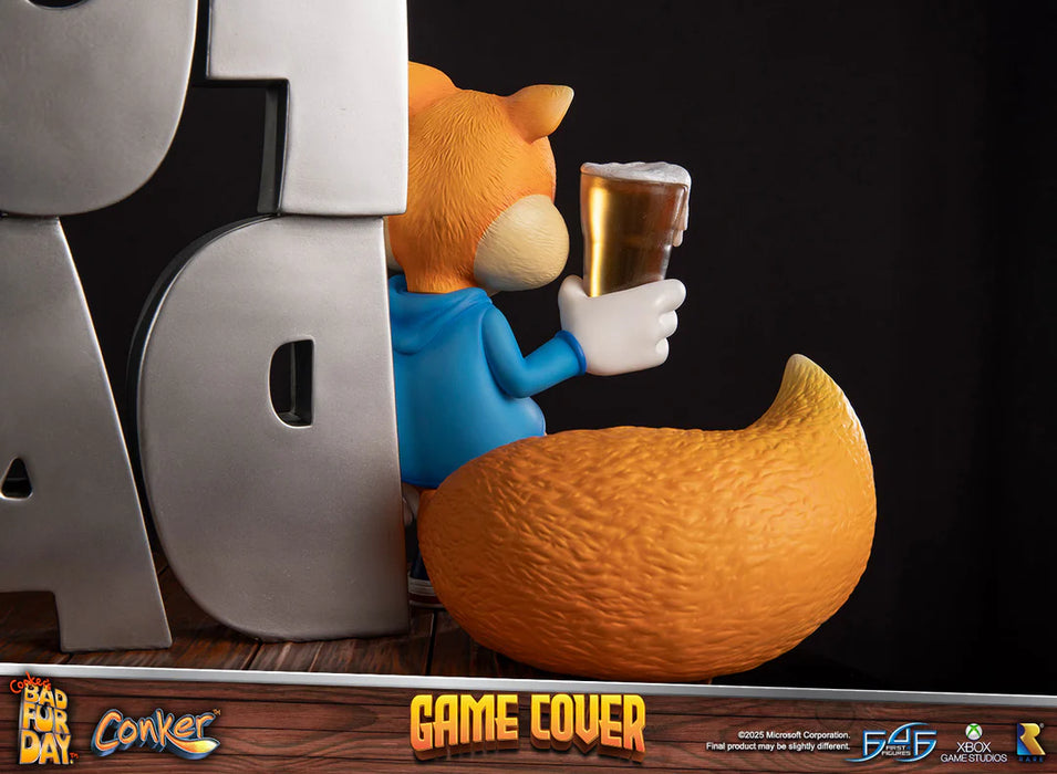 First 4 Figures: Conkers Bad Fur Day - Game Cover Standard Edition 17 Pulgadas