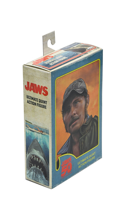 NECA Figura de Accion Ultimate: Jaws 50 Aniversario - Sam Quint 7 Pulgadas