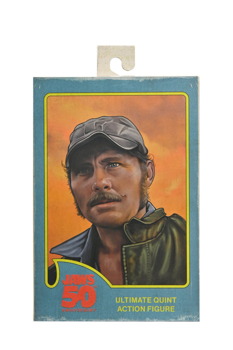 NECA Figura de Accion Ultimate: Jaws 50 Aniversario - Sam Quint 7 Pulgadas