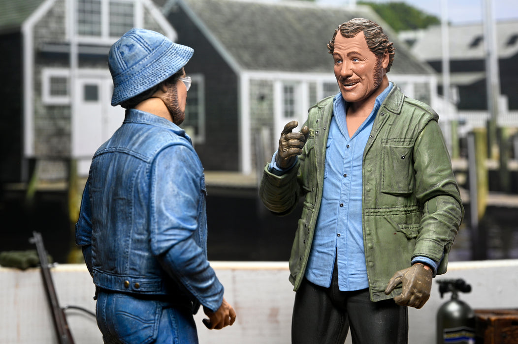 NECA Figura de Accion Ultimate: Jaws 50 Aniversario - Sam Quint 7 Pulgadas