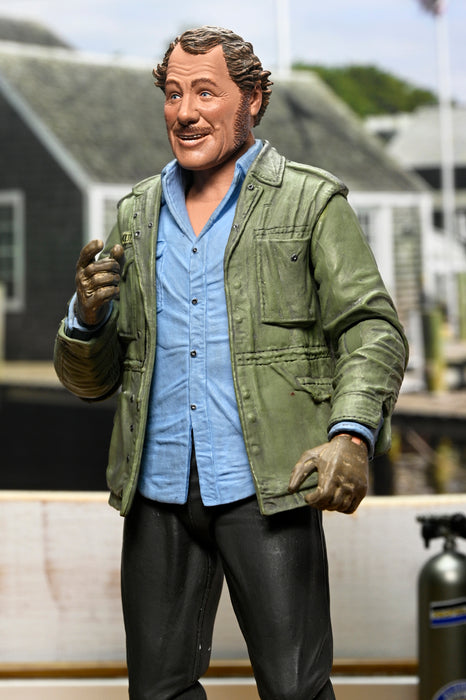 NECA Figura de Accion Ultimate: Jaws 50 Aniversario - Sam Quint 7 Pulgadas