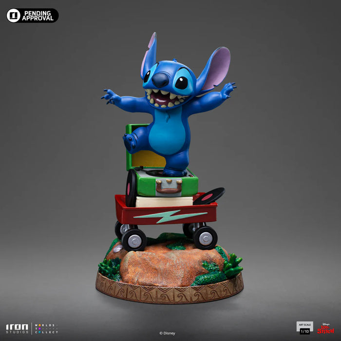 Iron Studios: Lilo y Stitch - Stitch Escala de Arte 1/10