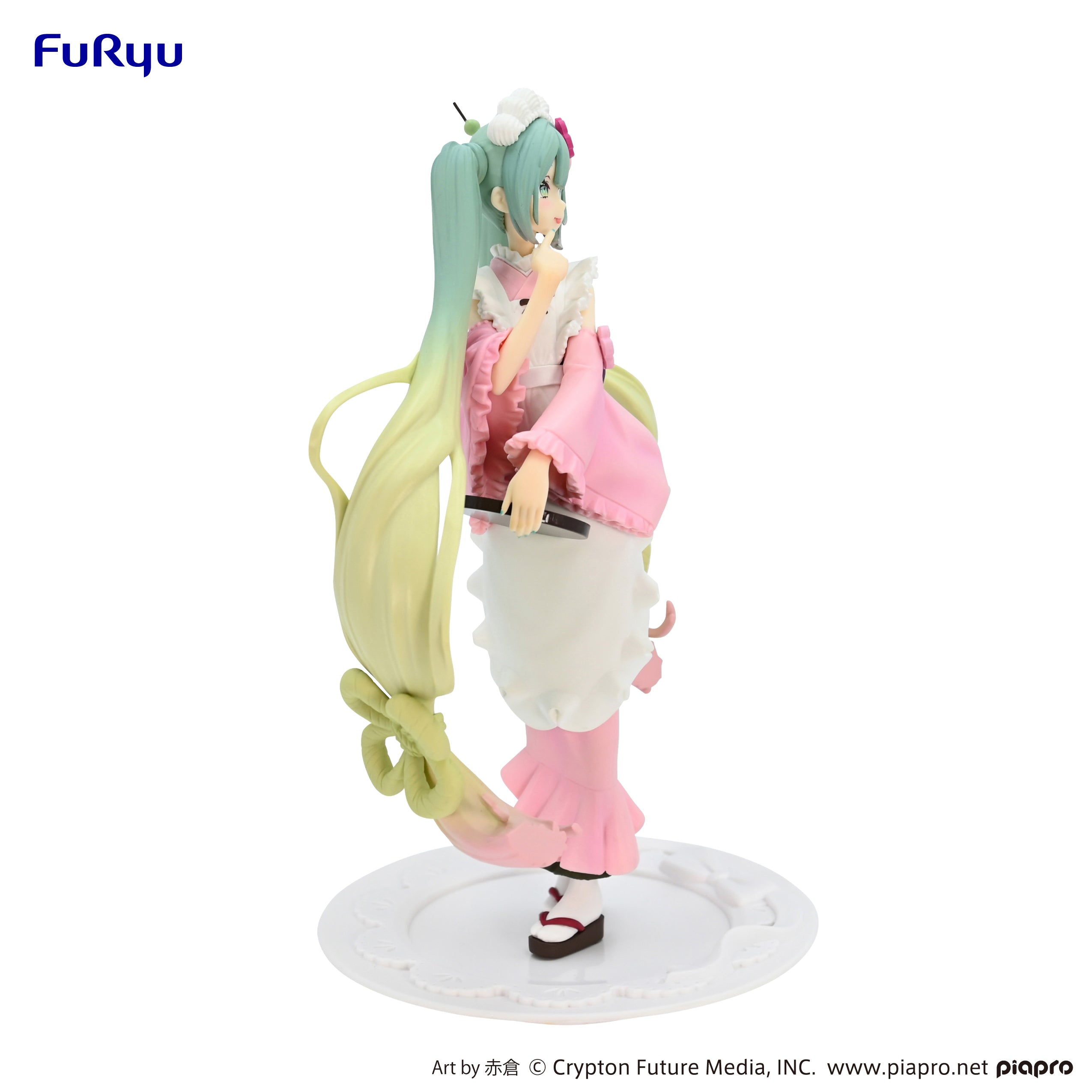 Furyu Figures Exceed Creative: Hatsune Miku - Matcha Green Tea Parfait Cherry Blossom