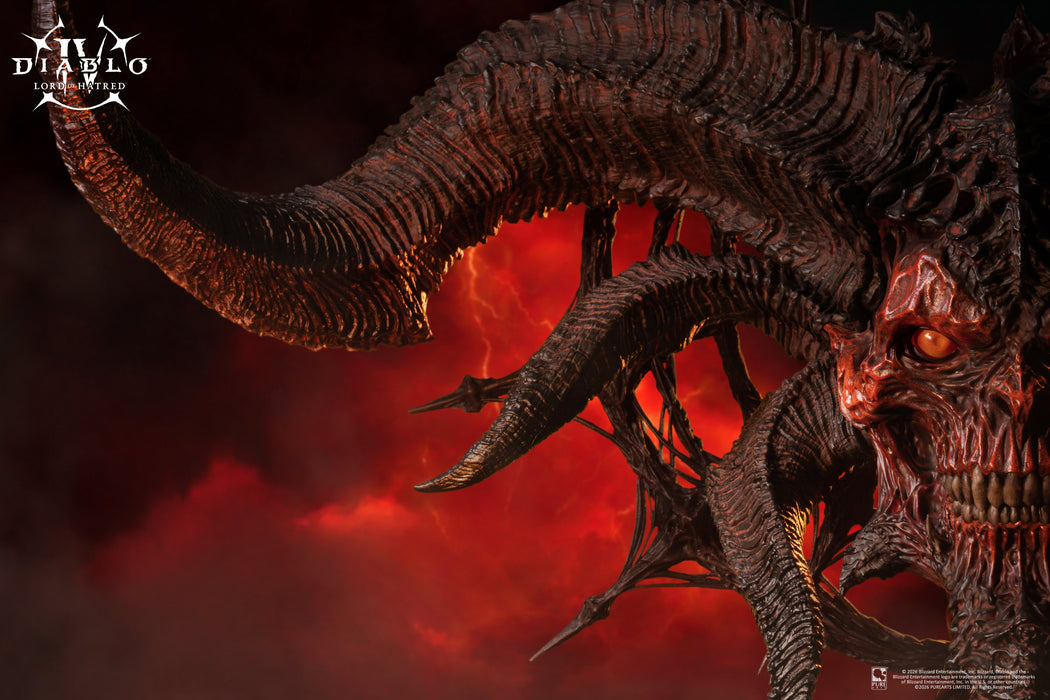 PureArts: Diablo IV Lord of Hatred - Mascara de Mephisto Replica Escala 1/2