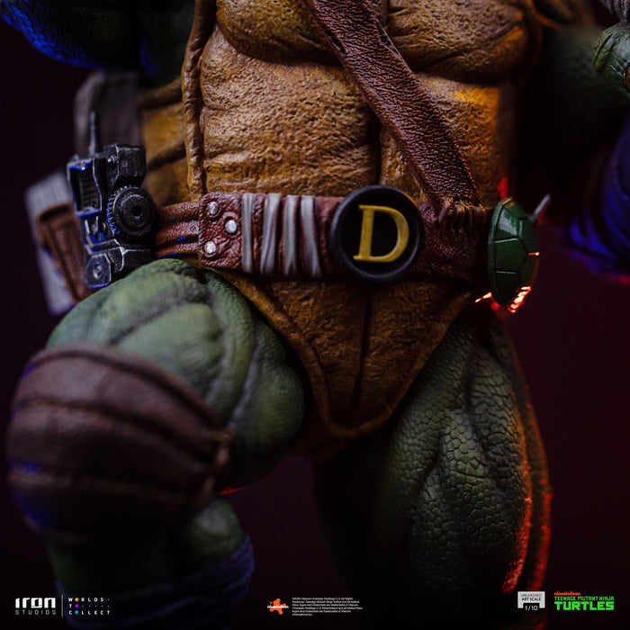Iron Studios: TMNT Tortugas Ninja - Donatello Unleashed Escala de Arte 1/10