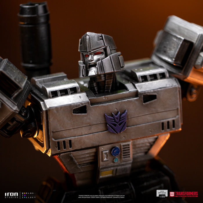 IRON Studios: Transformers - Megatron Demi Escala De Arte 1/20