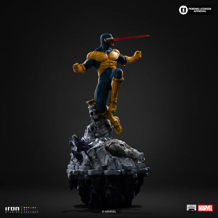 Iron Studios: Marvel X Men - Cyclops Guantelete del Infinito Diorama BDS Escala de Arte 1/10