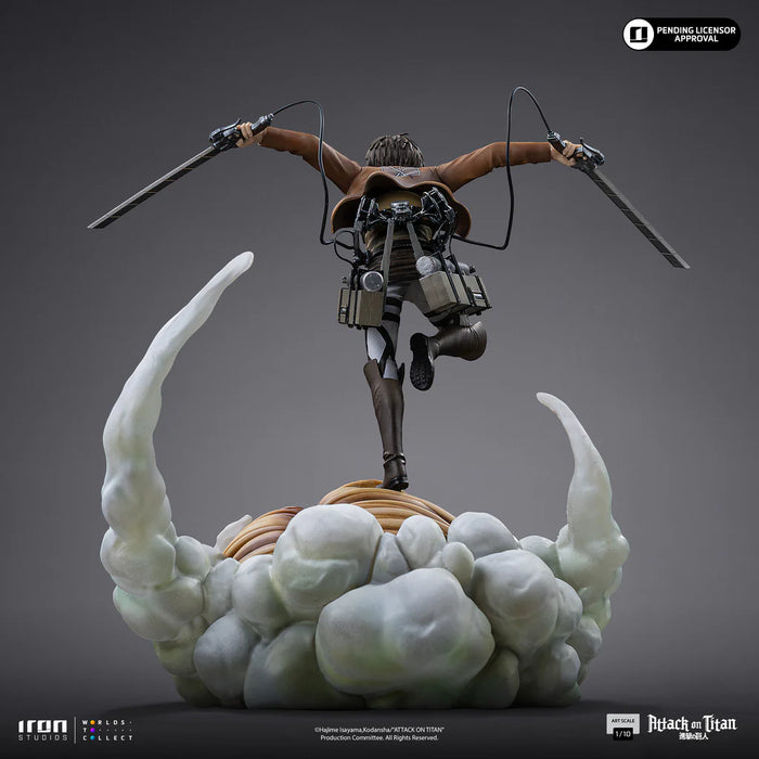 Iron Studios: Attack On Titan - Eren Yeager Escala de Arte 1/10