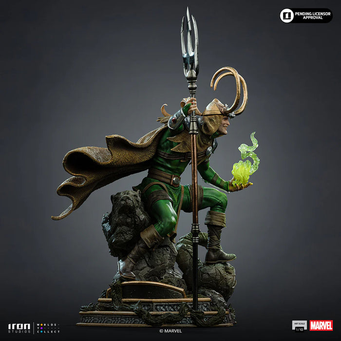 Iron Studios: Marvel Comics - Loki Laufeyson Escala de Arte 1/10