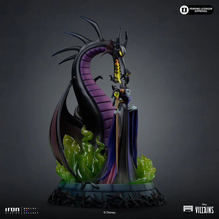 Iron Studios: Disney Villanos - Malefica Escala de Arte 1/10
