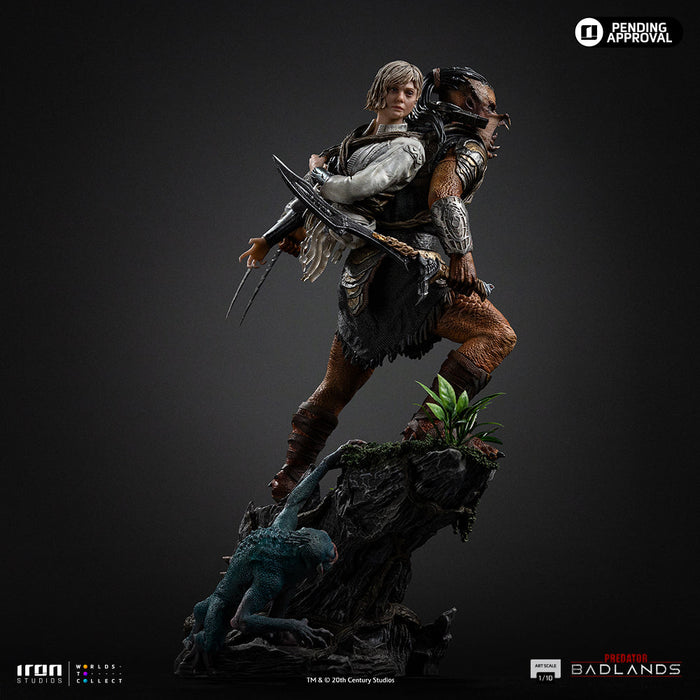 IRON Studios: Predator Blands - Predator Dek y Thia Escala de Arte 1/10
