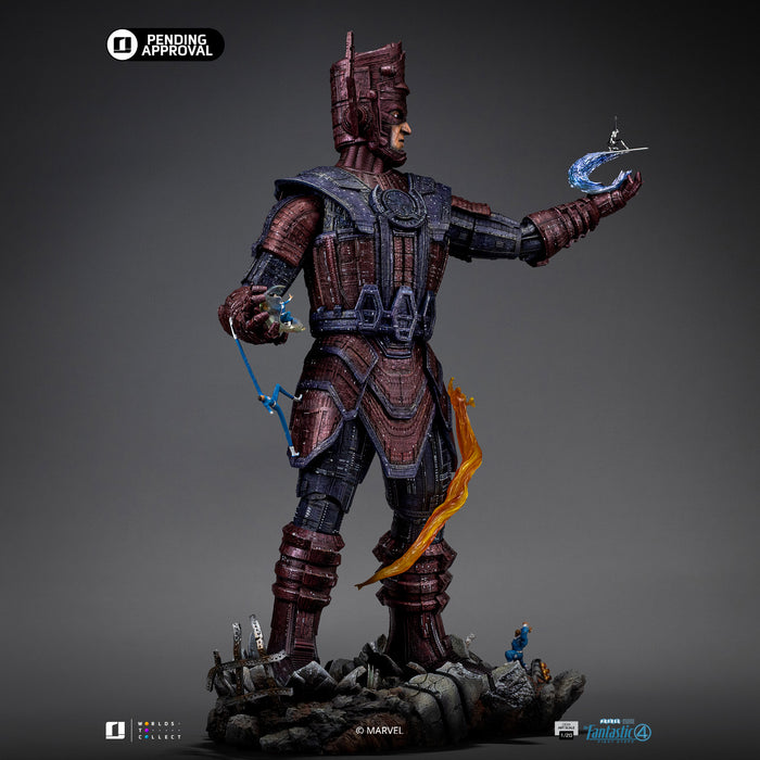 IRON Studios: Marvel Los 4 Fantasticos - Galactus Diorama Deluxe Demi Escala De Arte 1/20