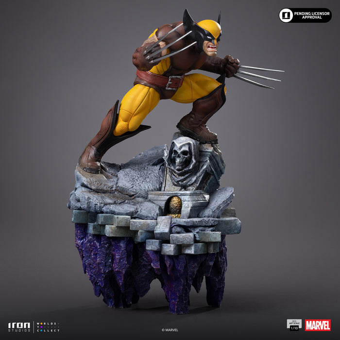 Iron Studios Infinity Gauntlet Diorama: Marvel - Wolverine BDS Escala de Arte 1/10